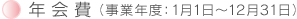 年間費